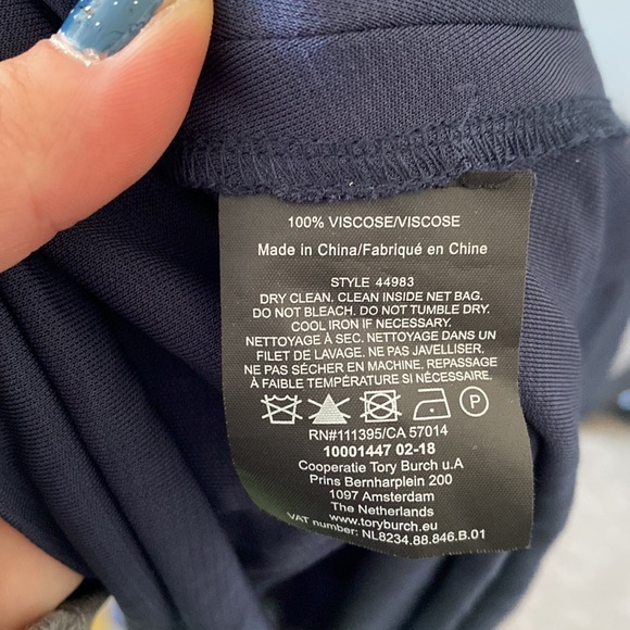 Tory Burch Shannon Dress with Front Cinching - Picture 10 of 10